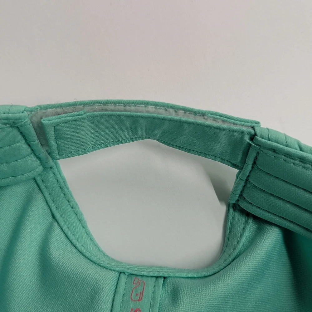 Vineyard Vines Mint Green Baseball Cap Pink Whale Adjustable Ponytail Hat